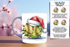 Gorgeous 15oz Mug Wrap Png Template , Holiday Product Image 1