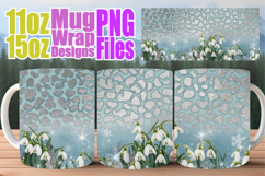 Nostalgic dreams 11oz 15oz mug wrap, Leopard Prints Product Image 1