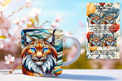 Customized Png For 15oz Mug Wrap , Animals Product Image 1