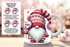 Inspiring 11oz Mug Wrap Png Design , Gnomes Product Image 1