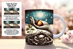 Quirky 15oz Mug Wrap Png Artwork , Mystic Product Image 1
