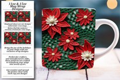 Crochet Christmas Wonderland: 3D Mug Wraps Product Image 1
