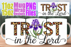 Radiant mornings sublimation mug wrap, Christian Product Image 1