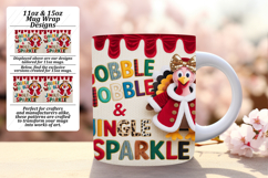 Dynamic 11oz Mug Wrap Png Template , Holiday Product Image 1