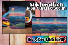 Stunning Nature Views Mug Wrap Sublimation 11oz 15oz Product Image 1