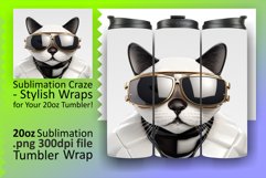 Kitty Colors Unleashed: Sublimation Tumblers Product Image 1