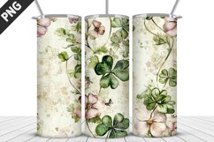 3D St Patrick&#039;s Day Tumbler Wrap| Sublimation Design Product Image 3