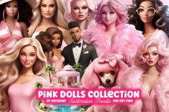 Pink Dolls Collection Sublimation Bundle Product Image 1