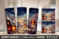 Christmas Tumbler Sublimation Design Product Image 1