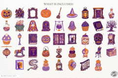 Halloween Set Clipart Product Image 4
