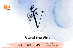 and the Vine Monogram Product Image 1