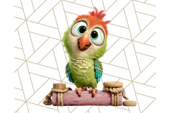 Pet Shop Clipart, Cute Big Eyed Animals, Kawaii Pets PNG Product Image 2
