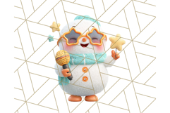 Adorable Snowman Character PNG Clipart Product Image 2