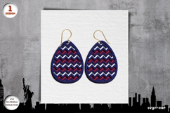 Patriotic Earrings Laser Cut Bundle | Jewerly | SVG Product Image 20