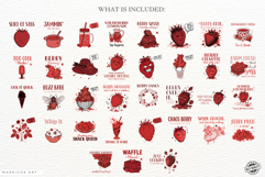 Summer Strawberry PNG Sublimation Product Image 5