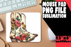 Playful Watercolor Mousepad Design PNG Product Image 1