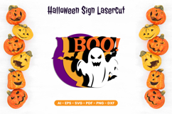 Layered Halloween Sign Lasercut Bundle Product Image 5