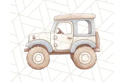 Kid’s Toy Clipart, Nursery Decor Png, Trucks, Rockets, Cars Product Image 2