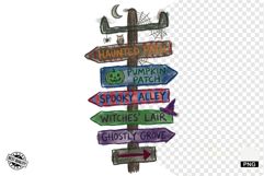 Halloween Signspot Clipart Product Image 1