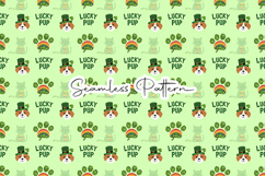 Lucky Pup St Patrick Seamless Set - Leprechaun &amp; Clovers Product Image 7