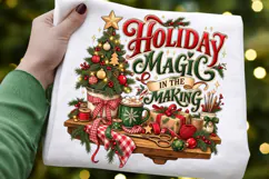 Holiday Magic in the Making Christmas Crafting Sublimation Product Image 3