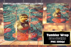 Pop Art Animals Tumbler Wrap - Vibrant Sublimation Product Image 1