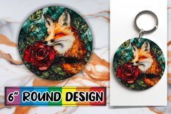 Whimsical Circle Ornaments PNG Design, Animals Product Image 1
