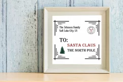 The johnson family salt lake city, ut north pole santa mail Product Image 2