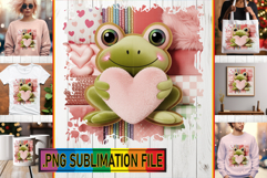 LUMINOUS Tote Bag Sublimation Ideas, Valenines Animals Product Image 1