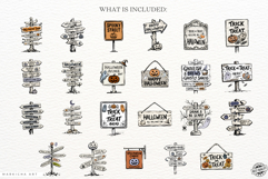 Halloween Signage PNG Clipart Product Image 4