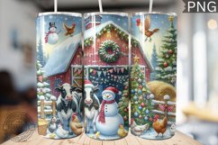 Farm Animals Tumbler Wrap - Christmas Tumbler Design Product Image 1