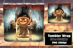 VIVID 20oz Tumbler PNG Template , Halloween Product Image 1