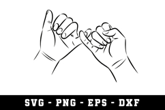 Hand Shake SVG | SVG Cut files | Cricut Product Image 1