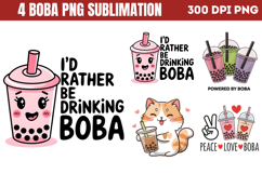 Boba Sublimation Bundle PNG Product Image 3