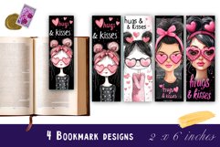 Valentines day bookmark printable | Valentine&#039;s Day Bookmark Product Image 1
