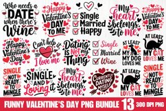 Funny Valentine&#039;s Day Sublimation Bundle PNG Product Image 1