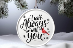 Memorial Ornament Clipart, Cardinal Ornament Product Image 2