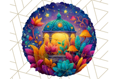 Whimsical Celestial Moon and Stars Clipart Constellation Png Product Image 2
