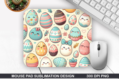 Easter Mouse Pad Sublimation, Easter Mouse Pad PNG Product Image 1