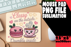 BRIGHT MOUSE PAD INSPIRATIONAL DESIGN, Kawaii Food Product Image 1