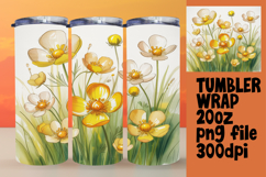 Creative 20oz Tumbler Wrap for Gifts , Flowers Product Image 1