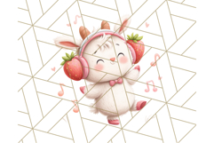 Tropical Fruit Party Animals PNG Clipart, Cute Summer Animal Product Image 2