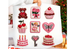 Crochet Yarn Valentine Coquette Bow Product Image 1