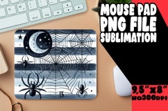 Sweet Desk Mat Sublimation Style, Halloween Product Image 1