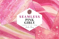 Seamless Pink Girly Digital Paper Product Image 1