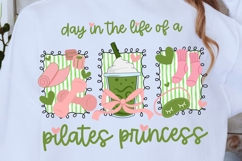Coquette Day in the Life of a Pilates Princess PNG Design Product Image 6