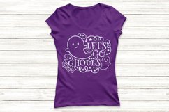 Let's Go Ghouls Svg, Halloween Svg, Trick Or Treat Svg. Product Image 2