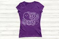 Let's Go Ghouls Svg, Halloween Svg, Trick Or Treat Svg. Product Image 2