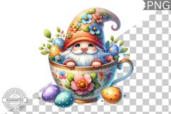 Easter Gnome Sublimation - Clipart PNG Design Product Image 1