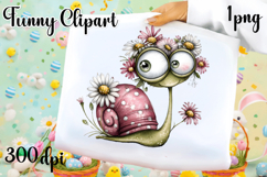 Fancy snail Design sublimation | Funny Clipart Product Image 1